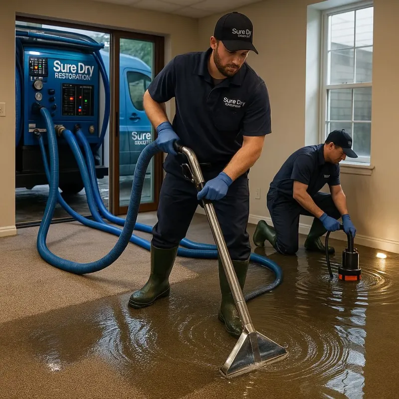 Water Extraction and Removal process in Mount Ayr, IA